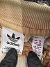 Adidas 100% Polyester Floral Gold Track Jacket Size XS (youth) - photo 3