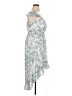 No Boundaries Paisley Blue Cocktail Dress Size XL - photo 4