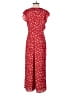 Lulus Hearts Red Jumpsuit Size XS - photo 2