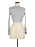 Shein Silver Long Sleeve Turtleneck Size S - photo 1