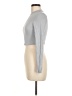 Shein Silver Long Sleeve Turtleneck Size S - photo 5