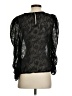 Choklate 100% Recycled Polyester Black Long Sleeve Blouse Size S - photo 2