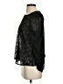 Choklate 100% Recycled Polyester Black Long Sleeve Blouse Size S - photo 5