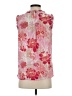 Blue Sol Pink Sleeveless Blouse Size S - photo 2