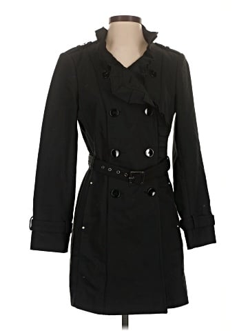 White House Black Market Trenchcoat (view 1)
