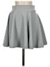 Urban Coco Solid Gray Casual Skirt Size S - photo 1