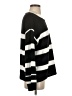 Coco + Carmen 100% Polyester Stripes Black Pullover Sweater Size S - photo 4