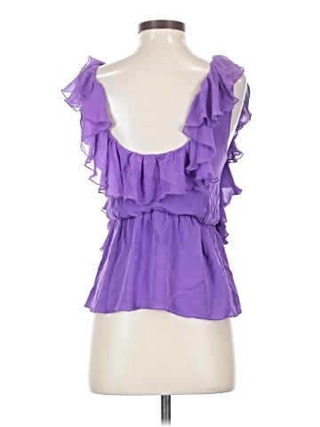 Alice + Olivia Sleeveless Silk Top (view 2)