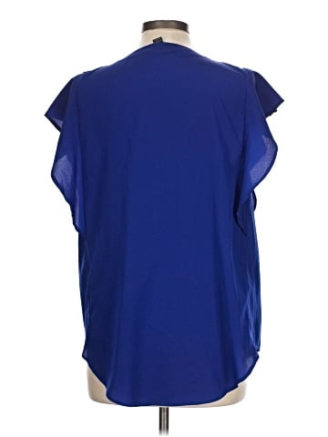 Black Label by Chico's Short Sleeve Blouse (view 2)