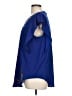 Black Label by Chico's 100% Polyester Blue Short Sleeve Blouse Size Lg (2) - photo 5