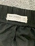 Kay Unger Solid Black Athletic Shorts Size M - photo 3
