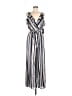 Lulus 100% Polyester Stripes Blue Jumpsuit Size M - photo 1