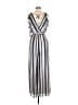 Lulus 100% Polyester Stripes Blue Jumpsuit Size M - photo 2