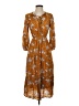 Roolee Paisley Brown Casual Dress Size XXS - photo 1