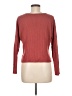 Paper Crane Burgundy Long Sleeve Top Size M - photo 2