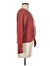 Paper Crane Burgundy Long Sleeve Top Size M - photo 4