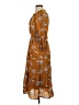 Roolee Paisley Brown Casual Dress Size XXS - photo 5