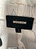 Monrow Ivory Linen Pants Size S - photo 4
