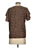 Shein 100% Polyester Brown Short Sleeve Blouse Size S - photo 2