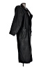 Express 100% Polyester Black Raincoat Size 10 - photo 4