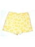 Ann Taylor Floral Yellow Shorts Size 12 - photo 1