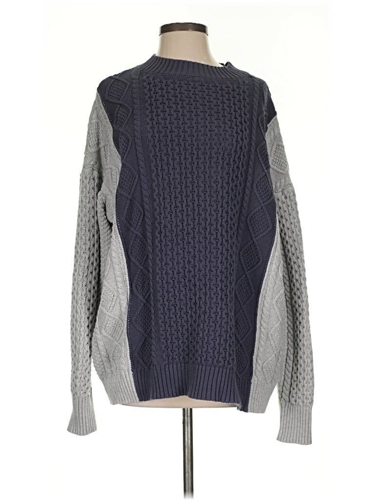 Pre-owned Edikted Pullover Sweater In Gray