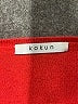 Kokun 100% Cashmere Color Block Red Cashmere Pullover Sweater Size S - photo 7