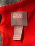 ASOS Red Cocktail Dress Size 10 - photo 7