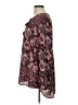 DR2 100% Polyester Burgundy Long Sleeve Blouse Size L - photo 5