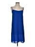 J.Crew 100% Polyester Solid Blue Casual Dress Size XXS - photo 1
