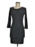 Forever 21 Solid Gray Casual Dress Size M - photo 1