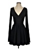 Unbranded Solid Black Cocktail Dress Size S (estimated) - photo 1