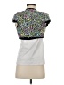 Nanette Lepore Silver Black Cardigan Size XS - photo 2