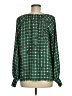 CAbi 100% Polyester Green 3/4 Sleeve Blouse Size M - photo 2