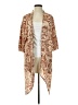 Patrons of Peace 100% Rayon Brown Kimono Size XS - photo 1