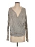 Free People Metallic Gray Pullover Sweater Size XS - photo 1