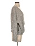 Free People Metallic Gray Pullover Sweater Size XS - photo 4