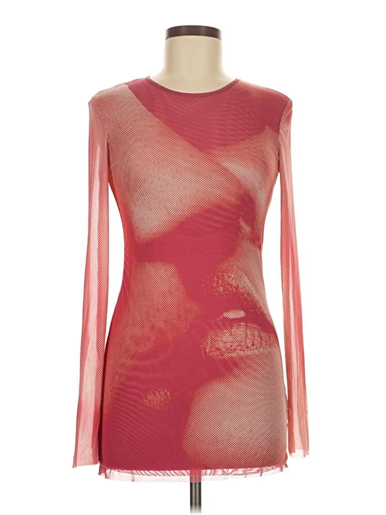 Pre-owned Zara Cocktail Dress In Red