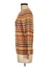 Etcetera Stripes Multi Color Brown Pullover Sweater Size M - photo 5