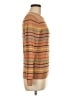 Etcetera Stripes Multi Color Brown Pullover Sweater Size M - photo 4