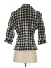 Burlapp Checkered-gingham Black Blazer Size 4 - photo 2