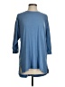 Athleta Blue 3/4 Sleeve T-Shirt Size S - photo 1