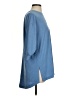 Athleta Blue 3/4 Sleeve T-Shirt Size S - photo 4