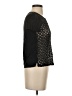 Hi-Line Black Short Sleeve Top Size XS - photo 4
