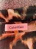 Calvin Klein 100% Polyester Animal Print Brown Long Sleeve Blouse Size S - photo 7