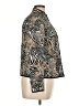 R.Q.T 100% Polyester Animal Print Gold Track Jacket Size L (petite) - photo 4