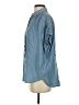 J. McLaughlin Blue Short Sleeve Button-Down Shirt Size XS - photo 5