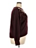 Nine West 100% Polyester Stars Burgundy Pullover Sweater Size XXL - photo 4
