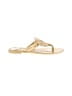 Unbranded Gold Flip Flops Size 5 - photo 1