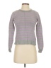 Banana Republic 100% Cotton Stripes Gray Pullover Sweater Size XS - photo 1